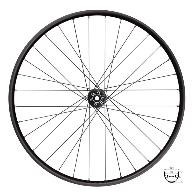 Force koleso predné F XC DISC 622x23 F804505-6d/15 32d