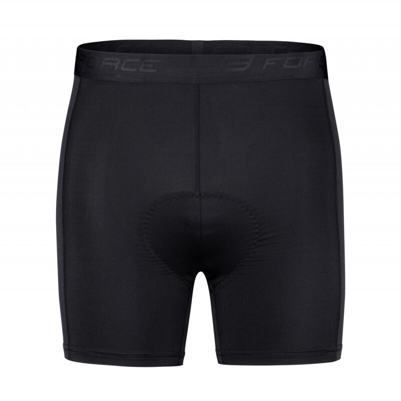 FORCE vložka vnútorná pre MTB kraťasy SUPPORT, čierna FORCE vložka vnútorná pre MTB kraťasy SUPPORT, čierna
