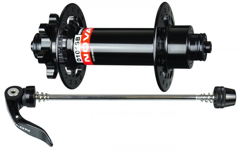Novatec D101SB-QR predný náboj, 6-dier, 32 dier, QR, OEM Novatec D101SB-QR predný náboj, 6-dier, 32 dier, QR, OEM