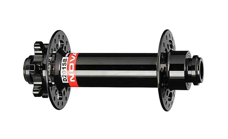 Novatec D201SB-15 predný náboj, 6-dier, 32 dier, 15x150 mm, OEM