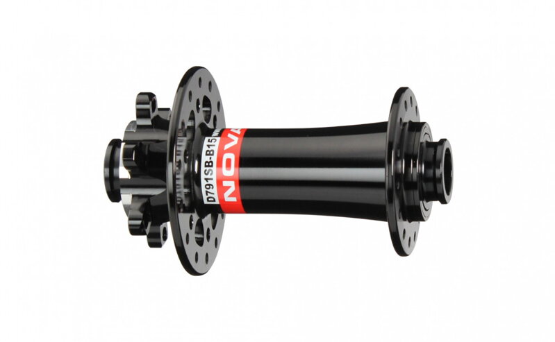 Novatec D791SB-B15 predný náboj, 6-dier, 28 dier, 15x110 mm, OEM