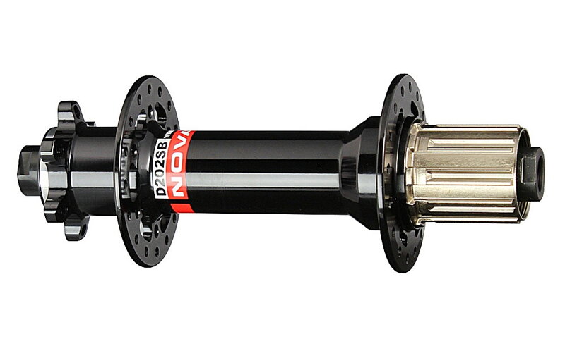 Novatec D202SB-12-S4S zadný náboj, 6-dier, 32 dier, 12x190 mm, Shimano HG, OEM