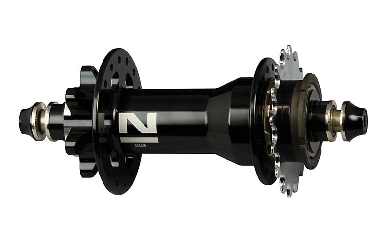 Novatec D252SB-BO-AA zadný náboj, 6-dier, 32 dier, 10x135 mm, 16T, OEM