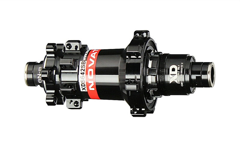 Novatec XDS642SB/A-X12-A6A-S11(XD) zadný náboj, 6-dier, 28 dier, 12x142 mm, Sram XD, OEM Novatec XDS642SB/A-X12-A6A-S11(XD) zadný náboj, 6-dier, 28 dier, 12x142 mm, Sram XD, OEM