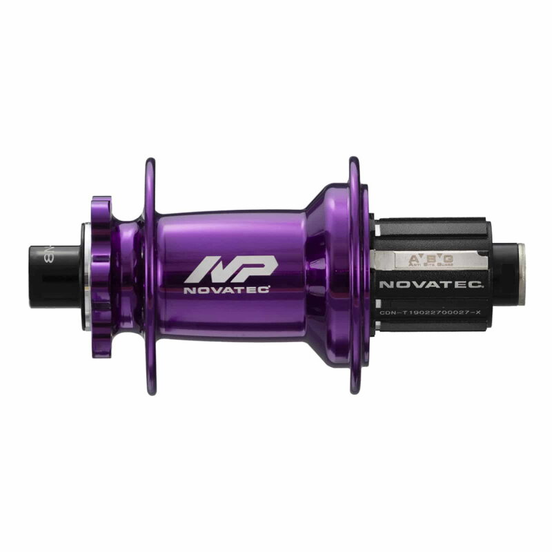 Novatec XD602SB/A-B12-ABG zadný náboj, 6-dier, 32 dier, 12x148 mm, Shimano HG, anodized purple, OEM Novatec XD602SB/A-B12-ABG zadný náboj, 6-dier, 32 dier, 12x148 mm, Shimano HG, anodized purple, OEM