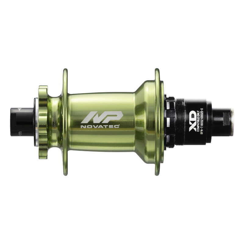 Novatec XD602SB/A-B12-S11 Boost zadný náboj, 32 dier, 12x148 mm, 6 dier, SRAM XD, zelená, OEM Novatec XD602SB/A-B12-S11 Boost zadný náboj, 32 dier, 12x148 mm, 6 dier, SRAM XD, zelená, OEM