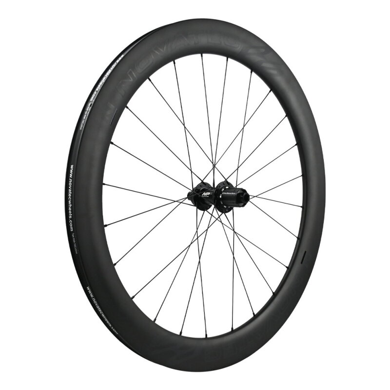 Novatec R6 Team Road Carbon 28" sada kolies, pevná os, CL, Shimano HG