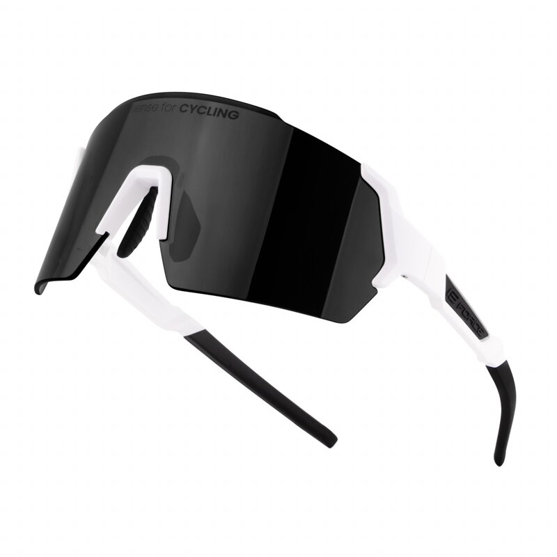 Force okuliare ELECTRA biele, čierne zr. sklo