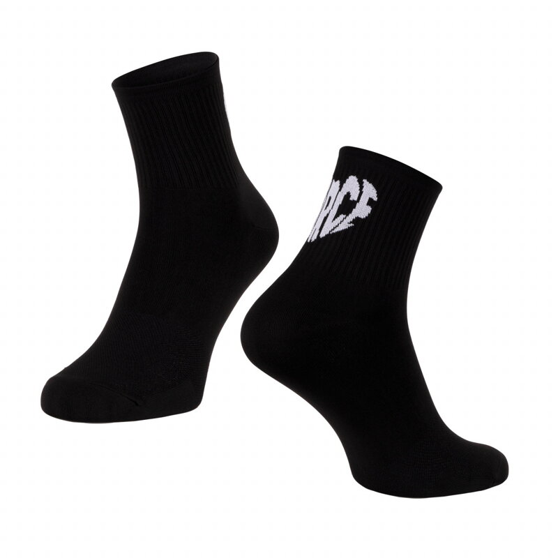Force ponožky IN HEART krátke, čierne