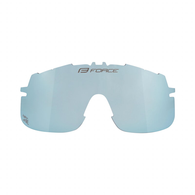 Force sklo náhradné EPIC, zrkadl. modré