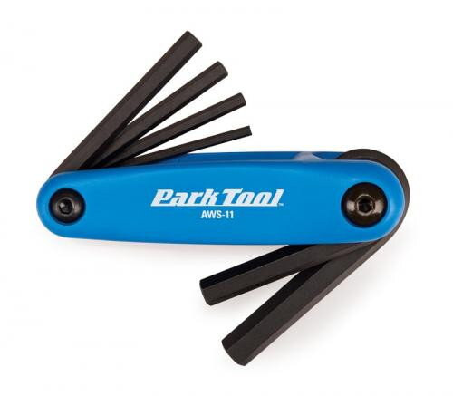 Park Tool sada imbusových kľúčov v noži 6ks PT-AWS-11- Park Tool sada imbusových kľúčov v noži 6ks PT-AWS-11-