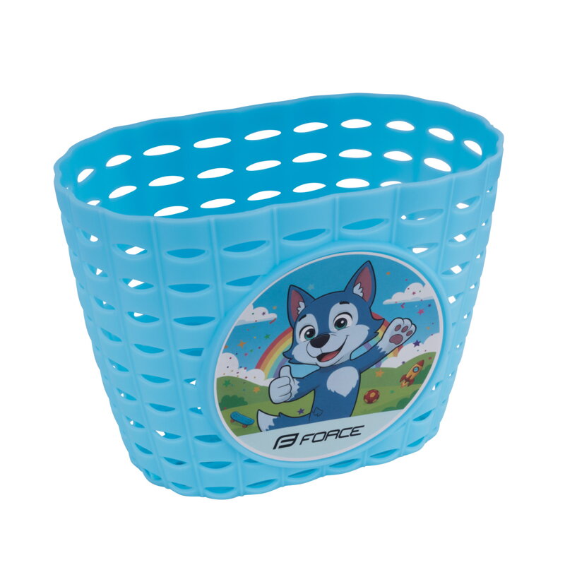 Force kôš KIDO, na riadidlá, detský, modrý