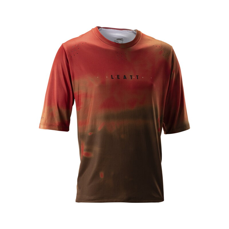 LEATT dres krátky rukáv MTB Gravity 4.0  , Dusty Red