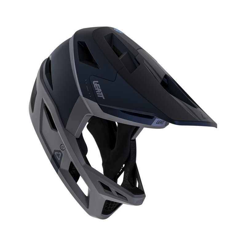 LEATT integrálna prilba MTB Gravity 4.0  , Stealth Black/Grey