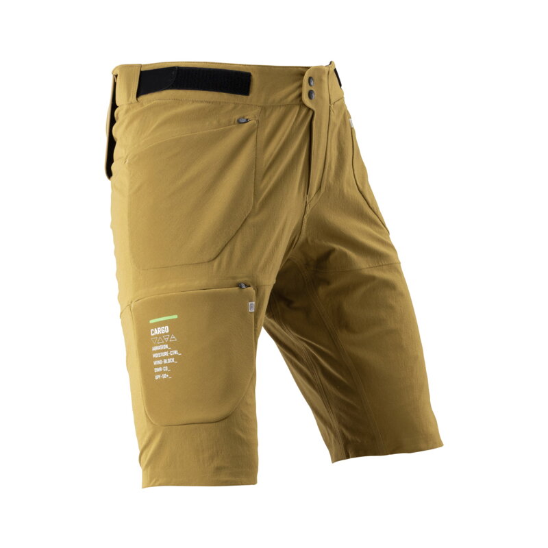 LEATT Shorts MTB Trail 6.0 Cargo  , Brass Brown