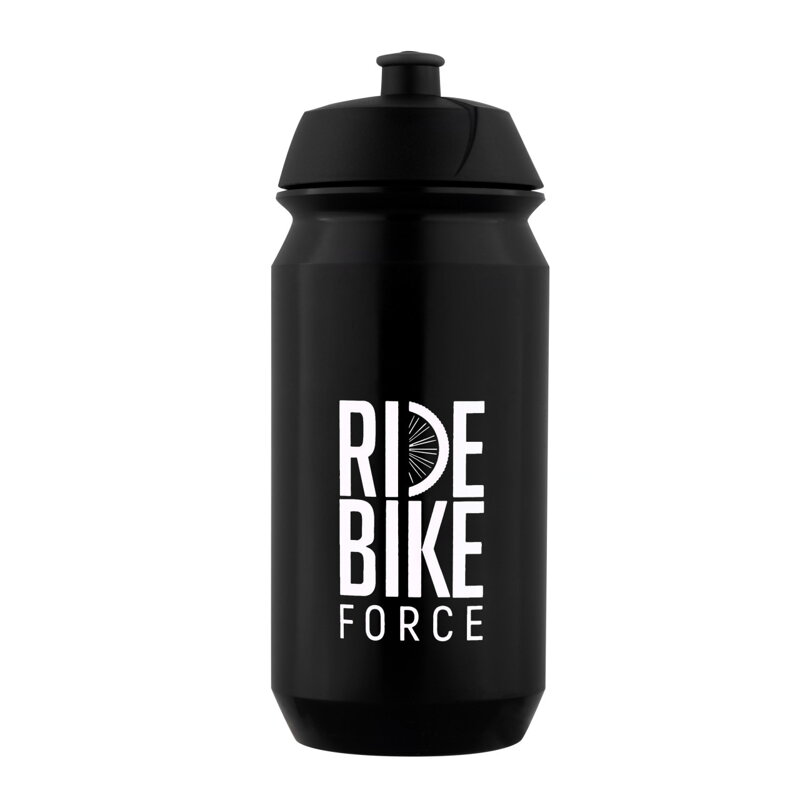 Force fľaša F RIDE BIKE 0,5 l, čierno-biela