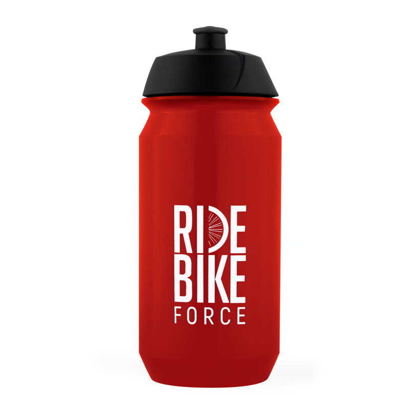 Force fľaša F RIDE BIKE 0,5 l, červeno-biela