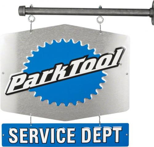 Park Tool tabuľa SERVICE DEPARTMENT obojstranná PT-SDS-2- Park Tool tabuľa SERVICE DEPARTMENT obojstranná PT-SDS-2-
