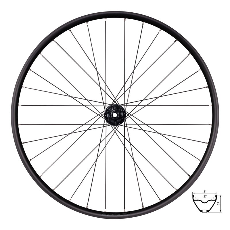 Force koleso zadné XC 622x27 F804394-6D/12/148 32d