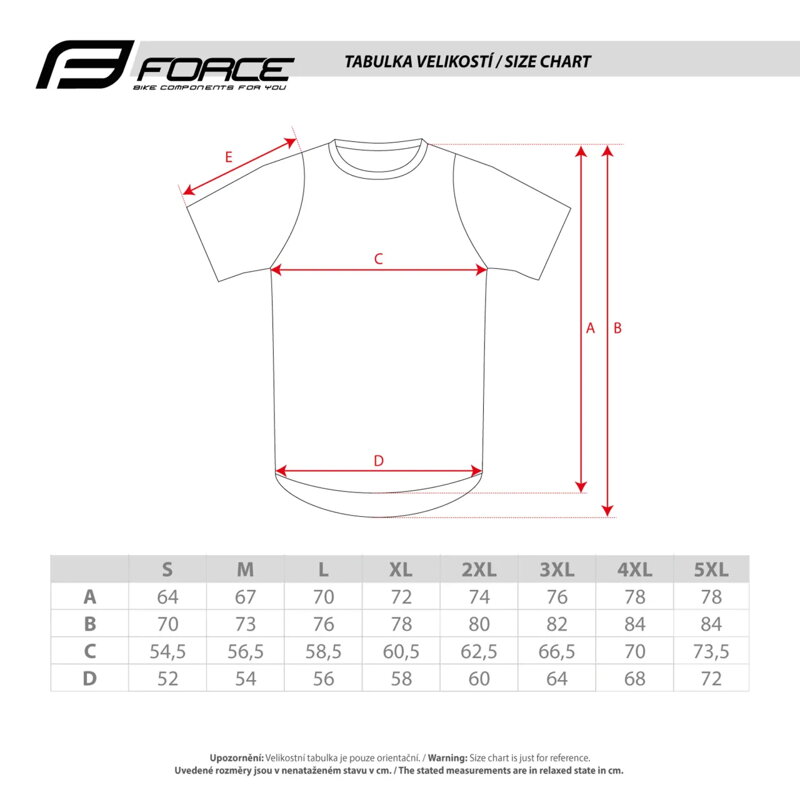 Force dres MTB RULES kr. rukáv, bordó