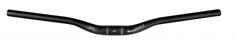 FORCE riadítka BASIC H6.6 prehnuté 31,8/680mm Al, čierne matné FORCE riadítka BASIC H6.6 prehnuté 31,8/680mm Al, čierne matné
