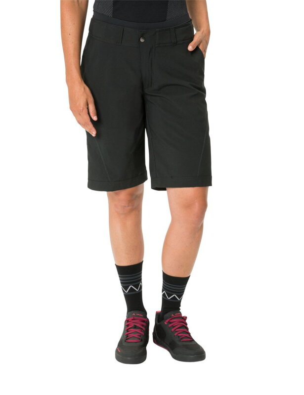Vaude all-mountain cyklo kraťasy Ledro, black, dámske Vaude all-mountain cyklo kraťasy Ledro, black, dámske