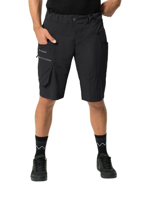 Vaude all-mountain kraťasy Qimsa, black uni, pánske Vaude all-mountain kraťasy Qimsa, black uni, pánske