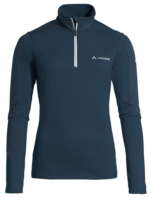 Vaude fleecový pulóver Livigno Halfzip II, dámsky, dark sea uni Vaude fleecový pulóver Livigno Halfzip II, dámsky, dark sea uni