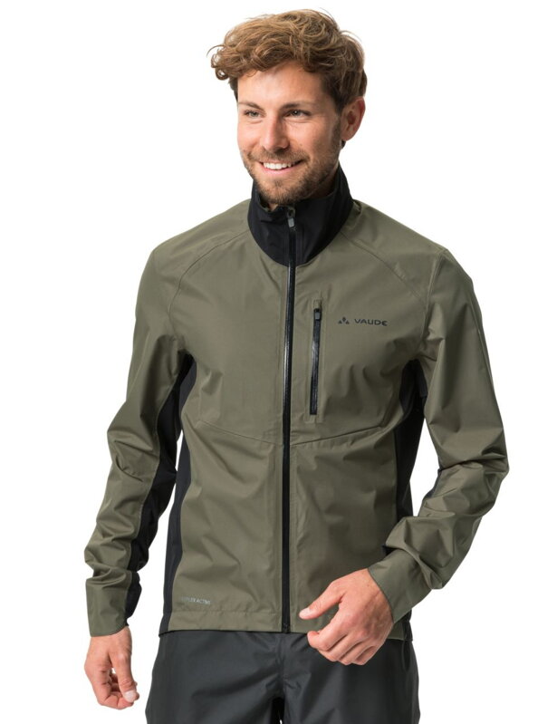 Vaude nepremokavá cyklobunda Kuro Rain, pánska, kaki Vaude nepremokavá cyklobunda Kuro Rain, pánska, kaki