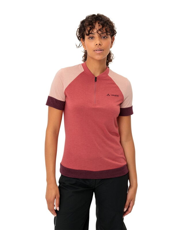 Vaude all-mountain dres, Altissimo Q-Zip, brick, dámsky Vaude all-mountain dres, Altissimo Q-Zip, brick, dámsky