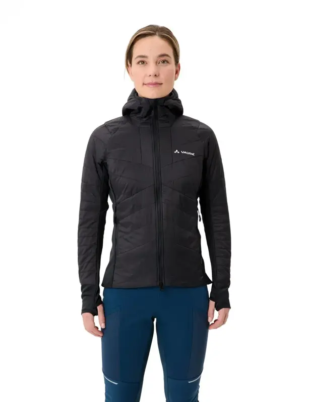 Vaude zateplená bunda Sesvenna IV, dámska, black/black