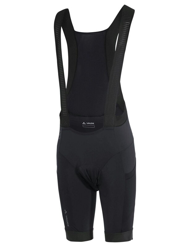Vaude cyklistické nohavice Kuro Bib Tights II s trakmi, black, pánske