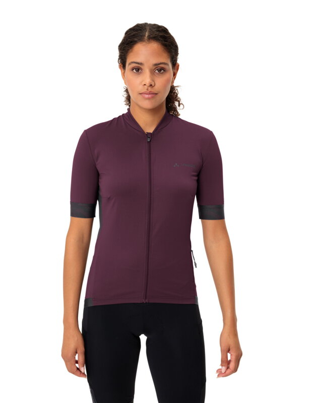 Vaude cyklistický dres Kuro FZ, dámsky, cassis Vaude cyklistický dres Kuro FZ, dámsky, cassis