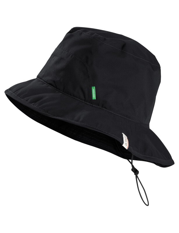 Vaude nepremokavý klobúk Escape, unisex, black Vaude nepremokavý klobúk Escape, unisex, black