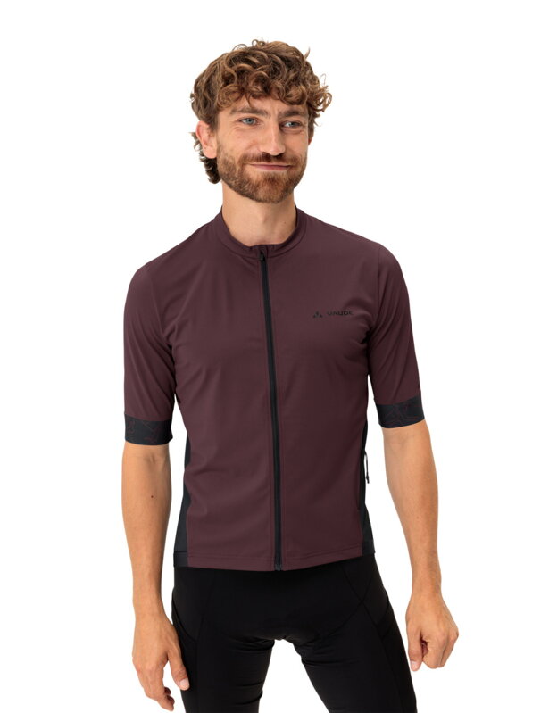 Vaude cyklistický dres Kuro FZ, dark oak, pánsky Vaude cyklistický dres Kuro FZ, dark oak, pánsky