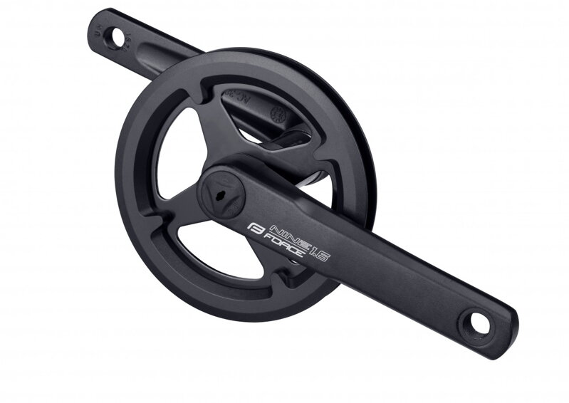 FORCE kľuky NINE1.6 Al 32z 152mm, čierne