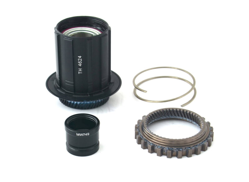 FSA orech DB Alloy HG PRS 54z - U2006/09 , U2193/94 , U2219  s DS koncovkou náboja a osku EL474