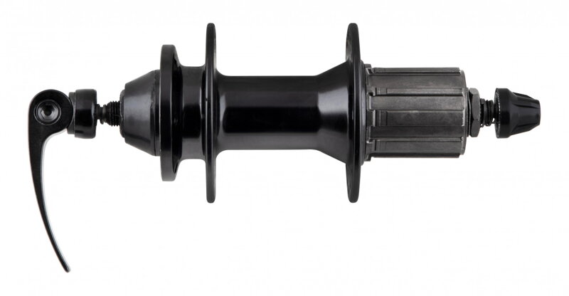 FORCE náboj zadný na diskovú brzdu 6D-32, 8-11 speed, 32 dier, čierny FORCE náboj zadný na diskovú brzdu 6D-32, 8-11 speed, 32 dier, čierny