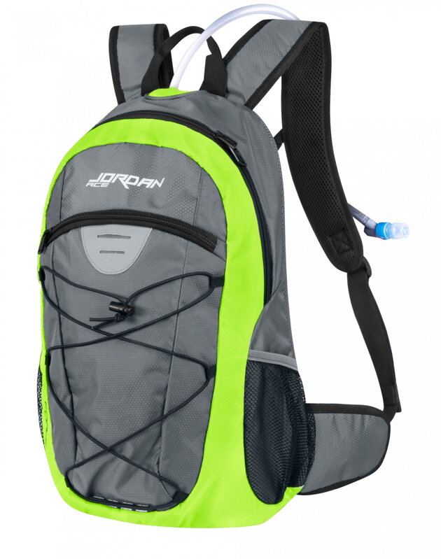 FORCE batoh JORDAN PLUS 20L+2L rez., šedo-fluo FORCE batoh JORDAN PLUS 20L+2L rez., šedo-fluo