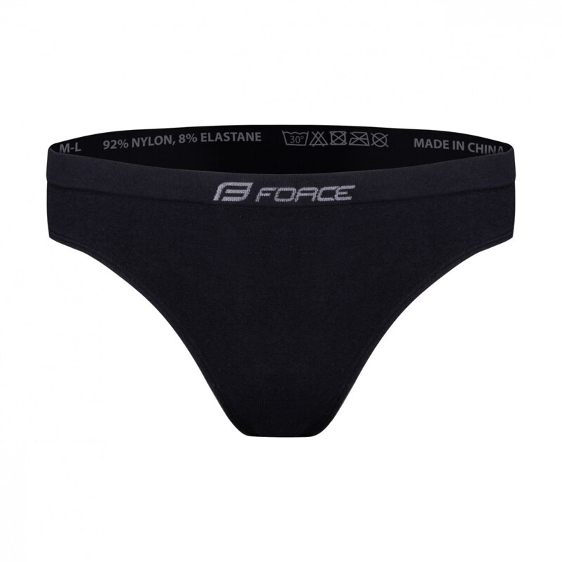FORCE dámska spodná bielizeň - bikiny 3 pack, čierna FORCE dámska spodná bielizeň - bikiny 3 pack, čierna