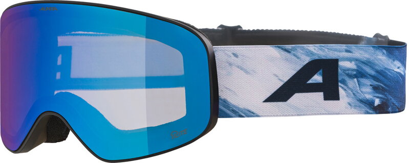 ALPINA Lyžiarske okuliare SLOPE black-blue matt Q-LITE blue ALPINA Lyžiarske okuliare SLOPE black-blue matt Q-LITE blue