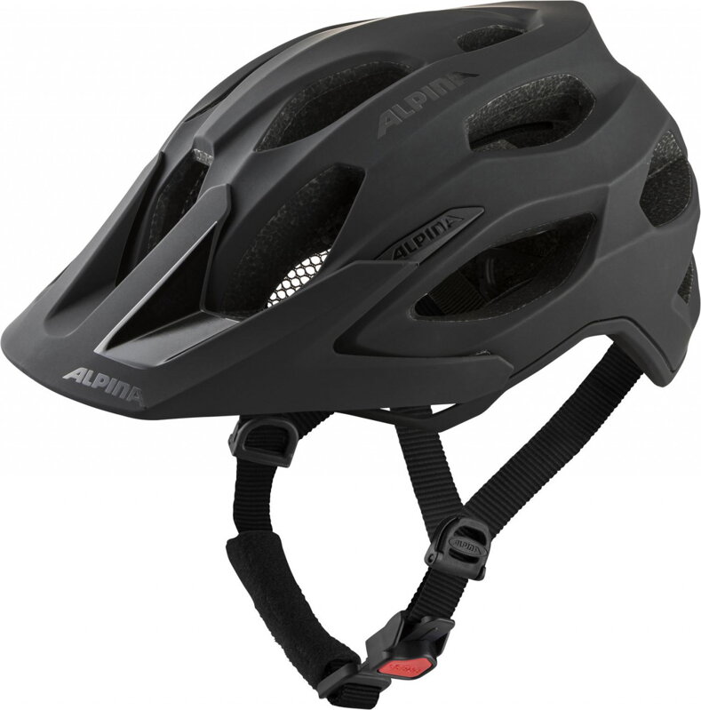 ALPINA Cyklistická prilba Carapax 2.0 čierna mat ALPINA Cyklistická prilba Carapax 2.0 čierna mat