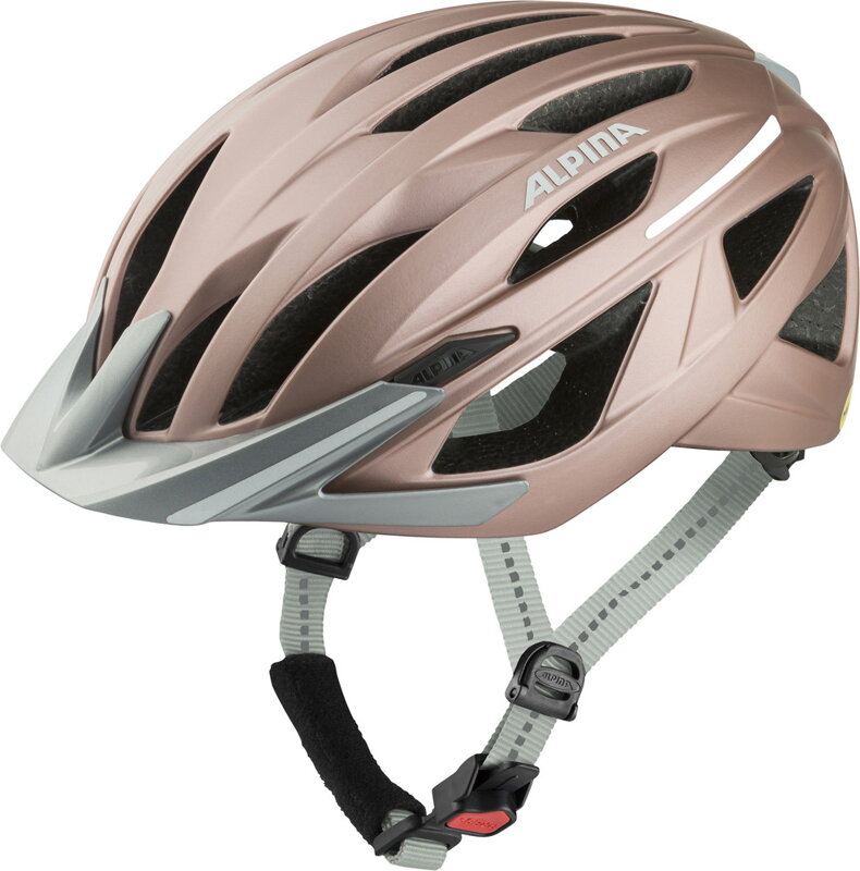 ALPINA cyklistická prilba HAGA , rose matt