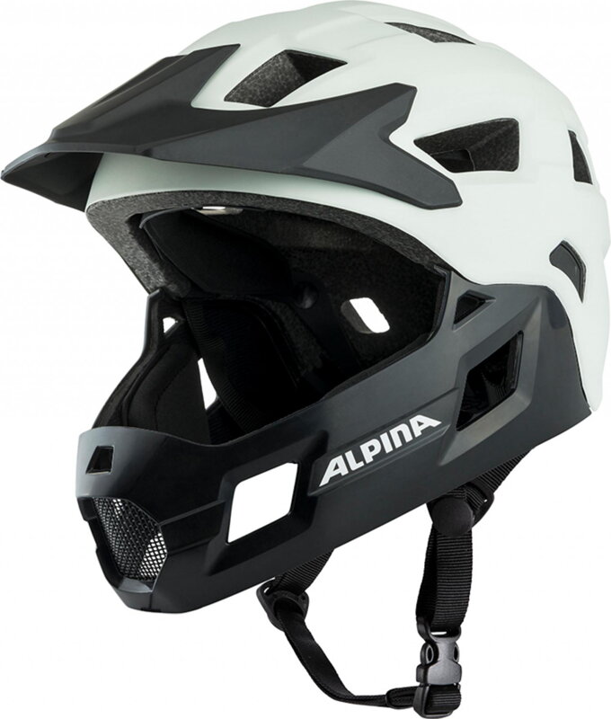 ALPINA Cyklistická prilba RUPI junior, bielo-čierna ALPINA Cyklistická prilba RUPI junior, bielo-čierna
