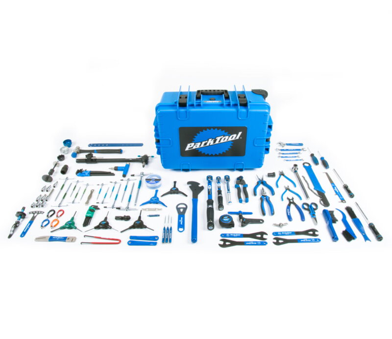 Park Tool sada náradia v servisnom kufri na koliečkach - PT-BRK-1- Park Tool sada náradia v servisnom kufri na koliečkach - PT-BRK-1-