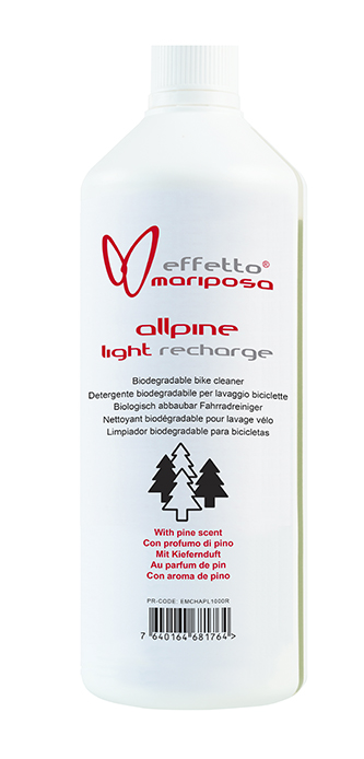 Effetto Mariposa Allpine Light Recharger 1000ml čistiaci prostriedok, náplň Effetto Mariposa Allpine Light Recharger 1000ml čistiaci prostriedok, náplň
