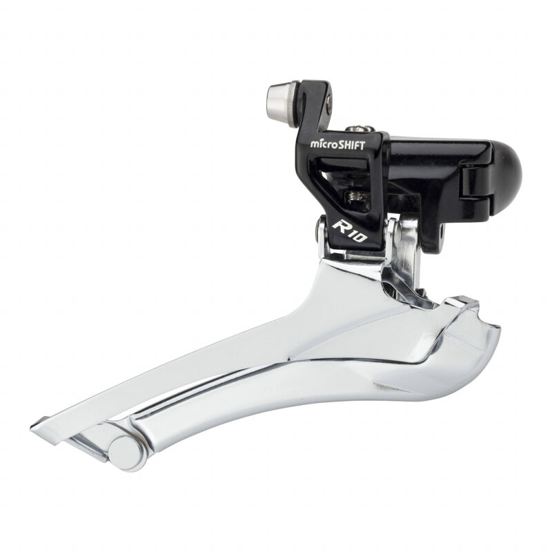 microSHIFT prešmykač R10 FD-R712-F-BK 2x10sp. na návarku microSHIFT prešmykač R10 FD-R712-F-BK 2x10sp. na návarku