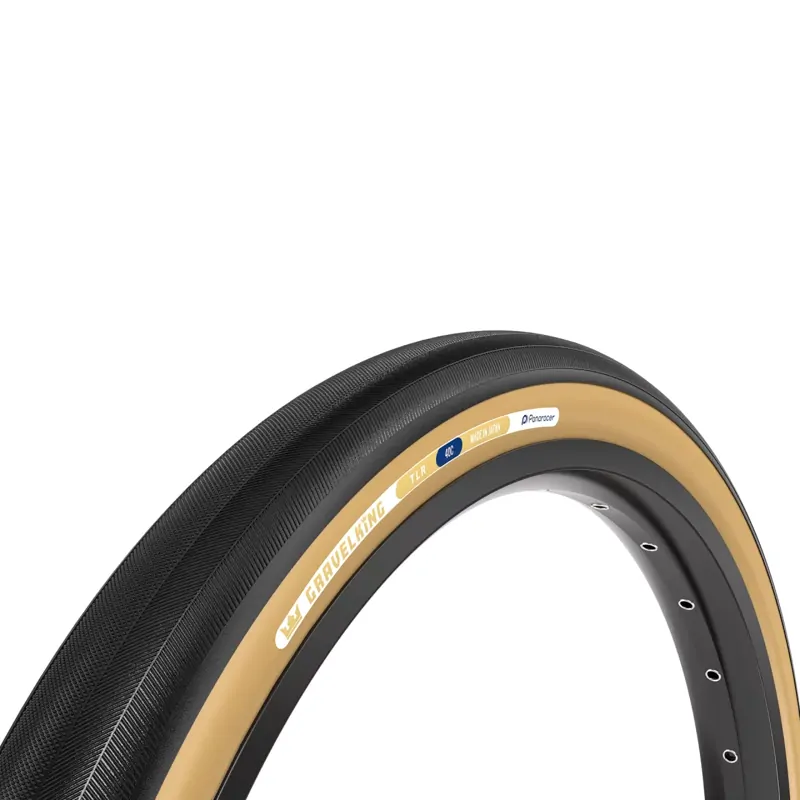 PANARACER Plášť Gravelking, kevlar. pätka, čierno-hnedý PANARACER Plášť Gravelking, kevlar. pätka, čierno-hnedý