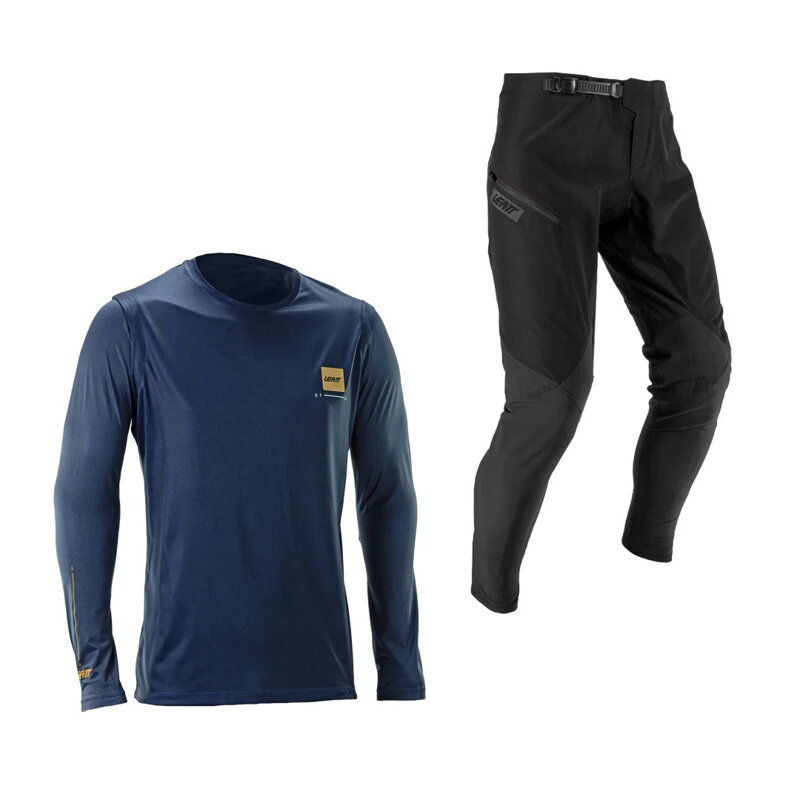 LEATT Ride Kit MTB Gravity 1.0  , Galaxy Blue