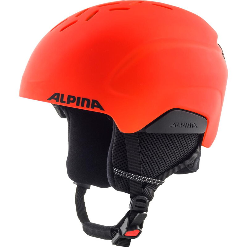 ALPINA Detská lyžiarska prilba PIZI neon-orange